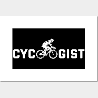 Cycologist Bike Cycling Posters and Art